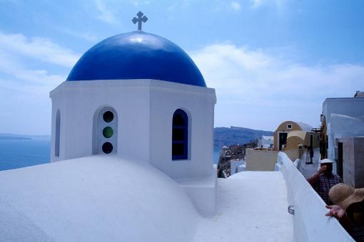 Free Stock Photo of Santorini Island