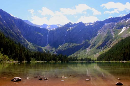 Free Stock Photo of Avalanche Lake