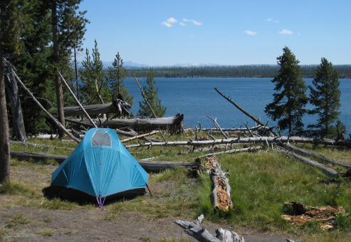 Free Stock Photo of Camping in the Wild