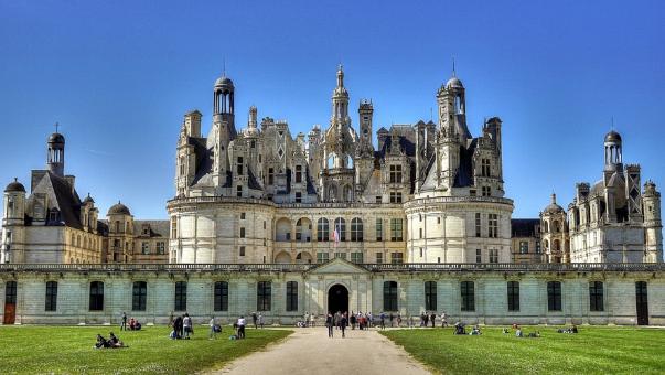 Free Stock Photo of Chateau de Chambord