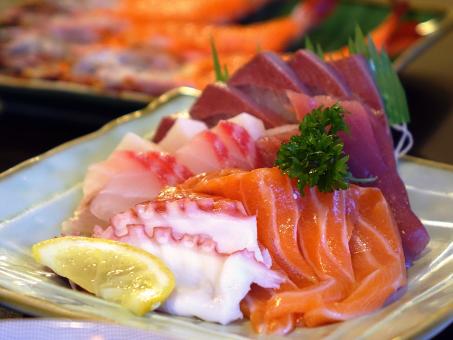 Free Stock Photo of Sashimi Dish