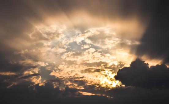 Free Stock Photo of Cloudy Sky