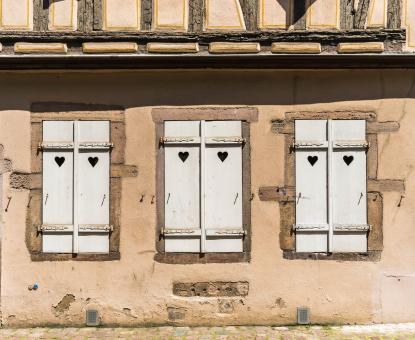 Free Stock Photo of Windows in the House