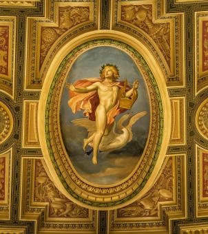 Free Stock Photo of Painting in the Church
