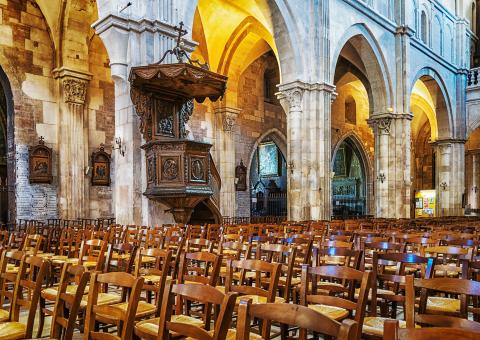 Free Stock Photo of In Church