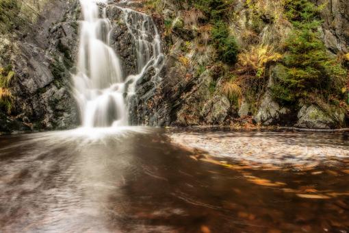 Free Stock Photo of Wild Waterfall