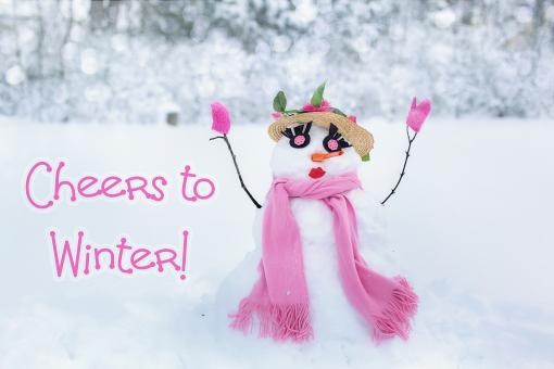 Free Stock Photo of Cheers to Winter