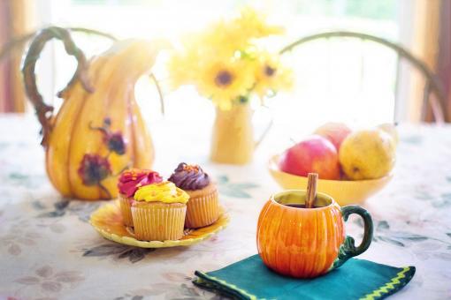 Free Stock Photo of Autumn Dish
