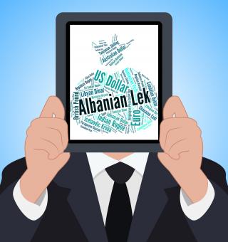 Free Stock Photo of Albanian Lek Means Currency Exchange And Banknote