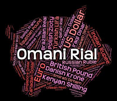 Free Stock Photo of Omani Rial Shows Worldwide Trading And Broker