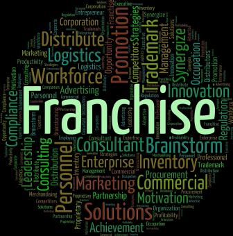 Free Stock Photo of Franchise Word Means Text Concession And Privilege