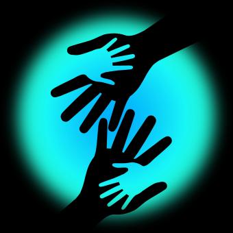 Free Stock Photo of Holding Hands Shows Childhood Parents And Parenting