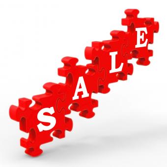 Free Stock Photo of Sale Shows Symbol For Discount And Promotions