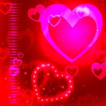 Free Stock Photo of Glow Background Indicates Valentine Day And Backgrounds