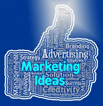 Free Stock Photo of Marketing Ideas Thumb Means Promotion Plans And Ecommerce