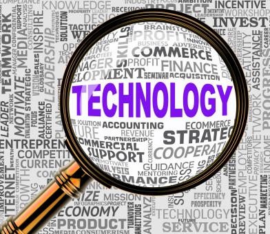 Free Stock Photo of Technology Magnifier Represents High Tech 3d Rendering