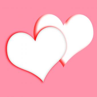 Free Stock Photo of Intertwined Hearts Mean Dating Love And Relationships