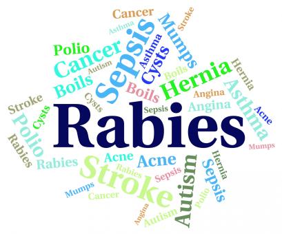 Free Stock Photo of Rabies Word Means Ill Health And Afflictions