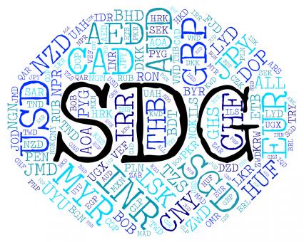 Free Stock Photo of Sdg Currency Shows Exchange Rate And Broker