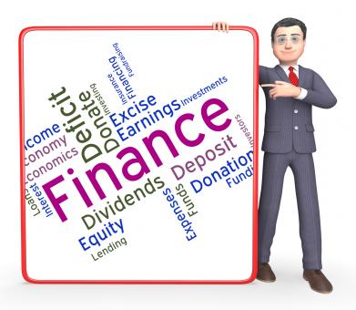 Free Stock Photo of Finance Word Means Financial Trading And Profit