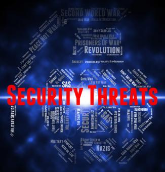 Free Stock Photo of Security Threats Means Private Text And Menacing