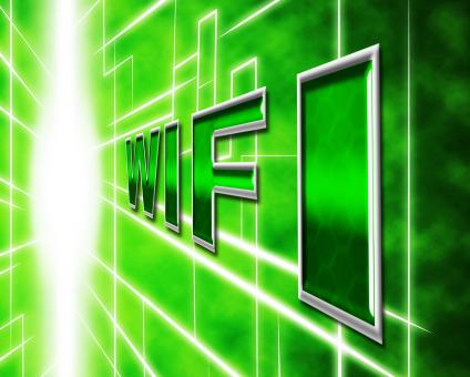 Free Stock Photo of Online Wifi Represents World Wide Web And Access