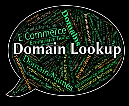 Free Stock Photo of Domain Lookup Means Researcher Dominion And Search