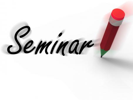 Free Stock Photo of Seminar with Pencil Displays Written Appointment for a Business Confer