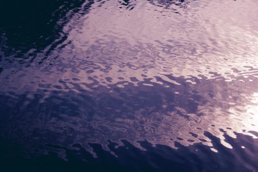 Free Stock Photo of Purple Water Reflection