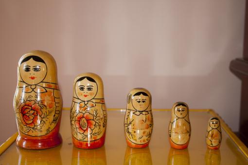 Free Stock Photo of Babushka dolls