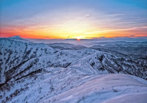 Free Stock Photo of Mountain Range