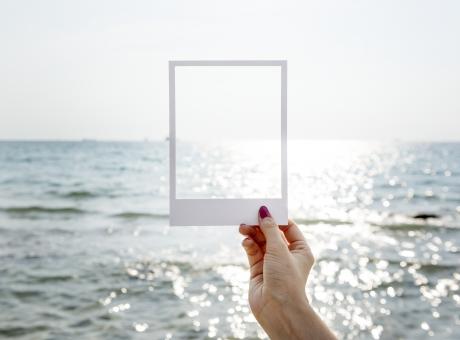Free Stock Photo of Paper Sea