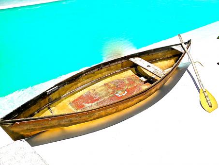 Free Stock Photo of Old Paddle Boat
