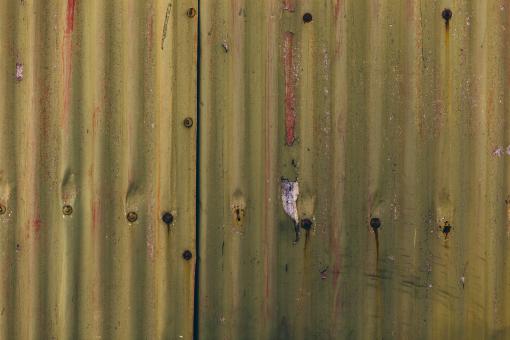Free Stock Photo of Corrugated Metal Texture