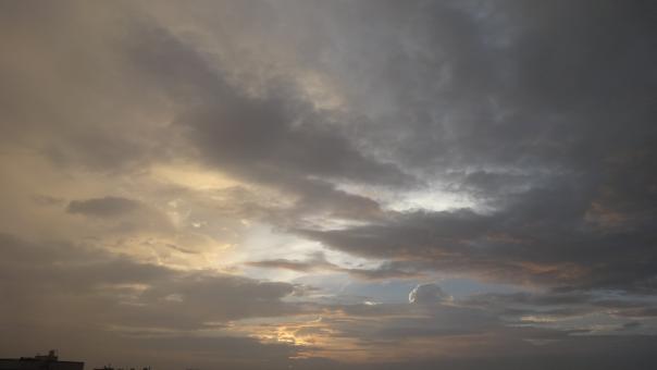 Free Stock Photo of Sky and Sunset