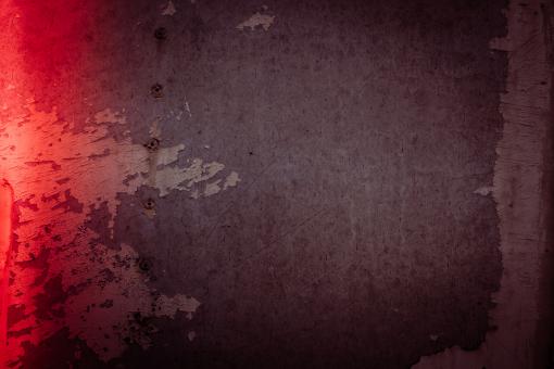 Free Stock Photo of Grunge Metallic Sheet with Peeled Paint