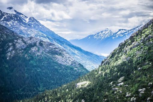 Free Stock Photo of Blue Mountain Landscape