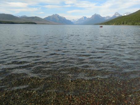 Free Stock Photo of McDonald Lake - Montana