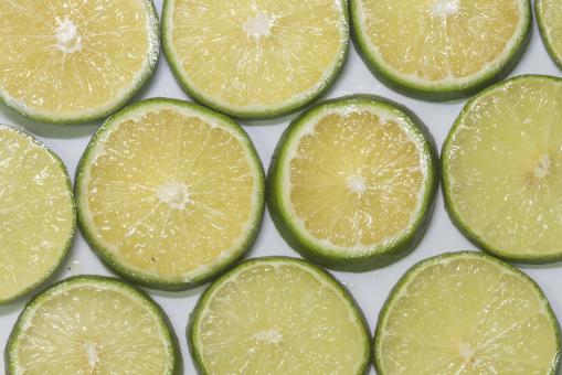 Free Stock Photo of Lime Slices