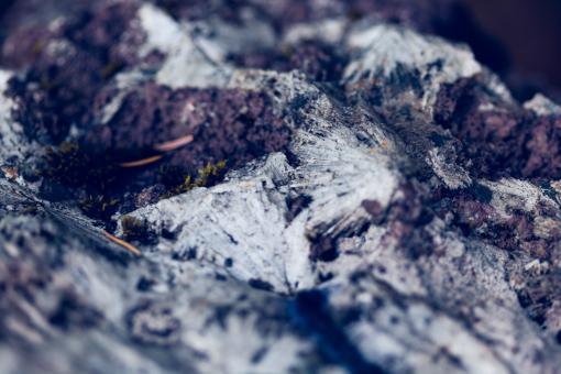 Free Stock Photo of Scolecite Texture