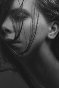 Free Stock Photo of Emotional Woman Portrait