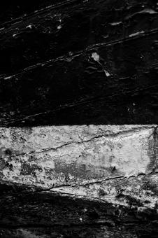 Free Stock Photo of Grunge Black Wood