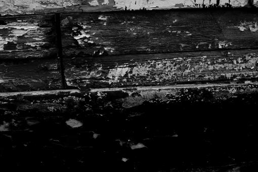 Free Stock Photo of Black Grungy Wood Texture