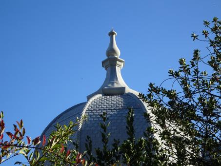 Free Stock Photo of Zinc covered, dome shaped roof