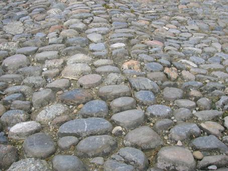 Free Stock Photo of Old Cobblestones