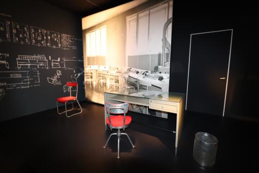 Free Stock Photo of Gio Ponti's designed chairs for industrial use