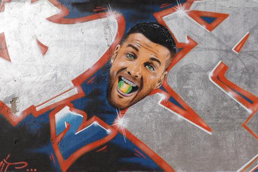 Free Stock Photo of Famous football player