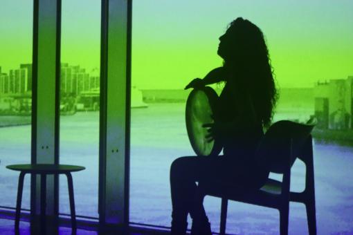 Free Stock Photo of Young woman playing music