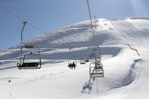 Free Stock Photo of Ski Lifts in Winter