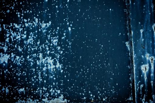Free Stock Photo of Blue Corroded Metal Background